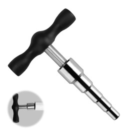 CHSEROK Multi Calibrator, 16/18/20/25/32 mm Metal Pipe Calibration Calibration Mandrel for Multilayer Composite Pipes, Copper Pipes, Aluminium Composite Pipes, Heating Pipes and Plastic Pipes