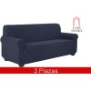 Protector Cubre Sala Elástico Ajustable Strech Fit -3 Pzas
