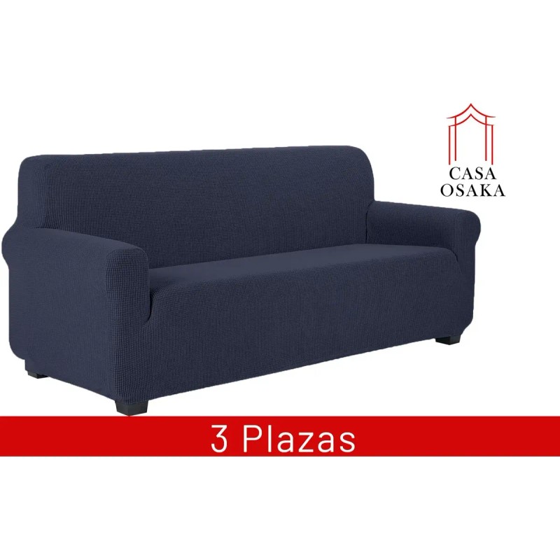 Protector Cubre Sala Elástico Ajustable Strech Fit -3 Pzas