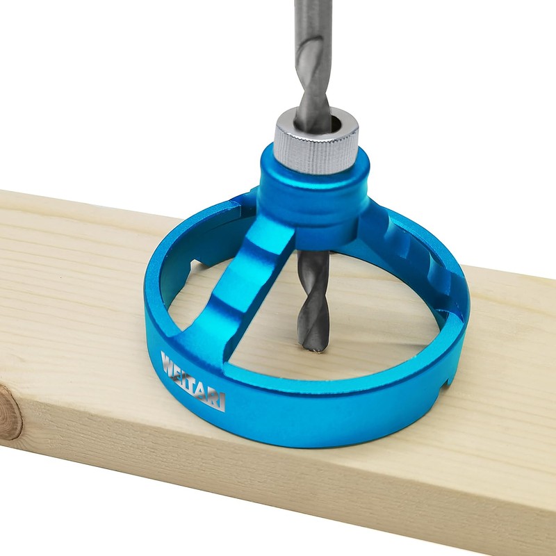 WEITARI Drill Press Guide Jig,6/7/8/9/10mm Drill Bushings Vertical Hole Woodworking