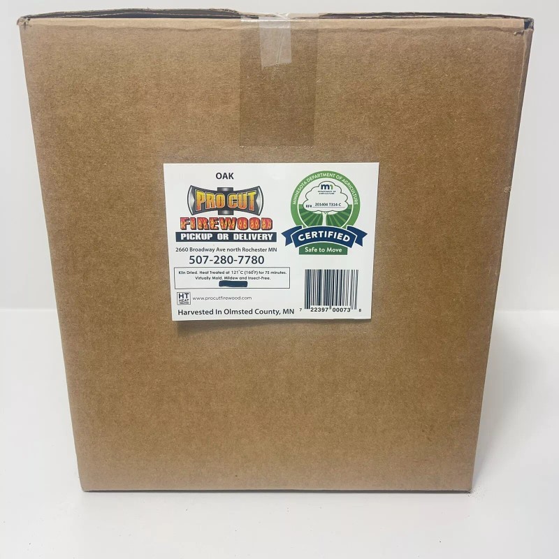 homemade 30 Lb Oak Firewood 12” Pieces Kiln Dried BBQ