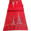 khevga Table Runner Tablecloth Christmas Modern in Grey with Embroidery