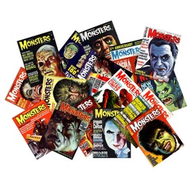 Classic Famous Monsters of Filmland Vinyl Stickers - Series 2 - Set of 16