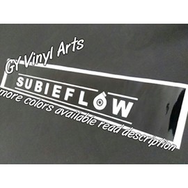Gy Vinyl Arts Subieflow Windshield, Sun, Visor, Strip, Sun, Shade, Banners, Windshield, Decals, Stickers, for, ej20, WRX, STI, BRZ,Turbo,foreste (Other (Leave a Msg))