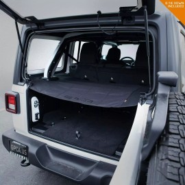 GPCA Wrangler JL 4xe 4DR Cargo Cover LITE with Tie-down D-ring for undertop