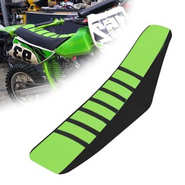 BIUGERCN Motorcycle Seat Covers Universal Non Slip Soft Seat Covers for EXC XC SX FE TE WR CRF XR RMZ KLX YZ PW Most Dirt Pit Bike Enduro Green
