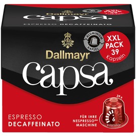 Dallmayr Capsa Lungo Decaffeinated 39 Capsules