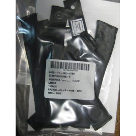 Gentex HGU-55/P HGU-68/P chin/nape set, flight helmet Large, Black Leather NIB