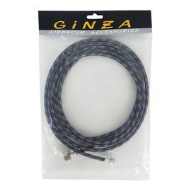 Ginza Airbrush Brand 10 Feet Long Braided Airbrush Hose 1/8"-1/4" for Iwata Air Brush