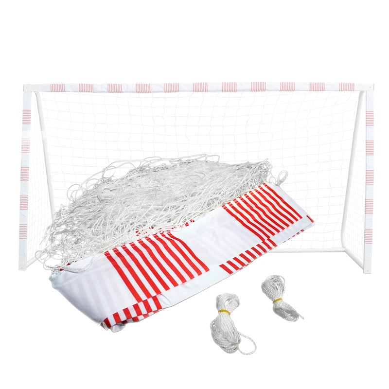 Sandora 22101 Football Goal Replacement Net Red/White Compatible with Many