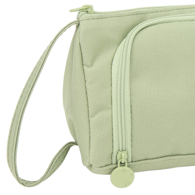 Large Pencil Case Handle Design Large Capacity Layered Durable Oxford