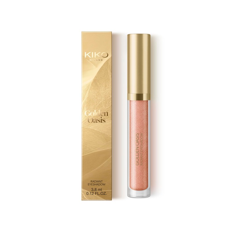 KIKO Milano Golden Oasis Radiant Eyeshadow 04, Tinted Liquid Eyeshadow