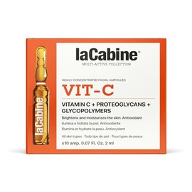 laCabine Caja de Ampolletas Faciales Vit-C 10 X 2Ml
