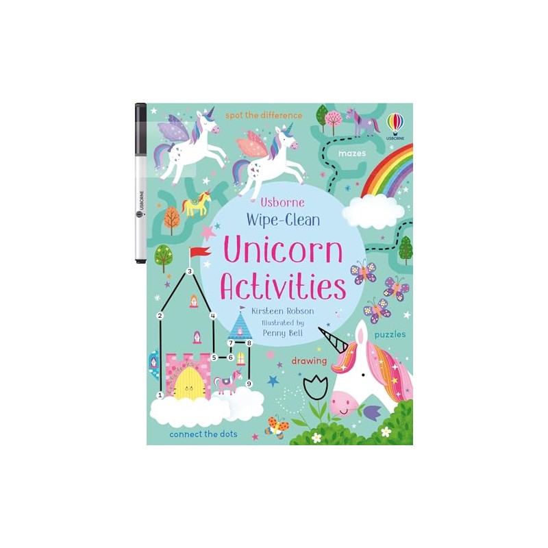 Wipe-Clean Unicorn Activities (Wipe-clean Activities)