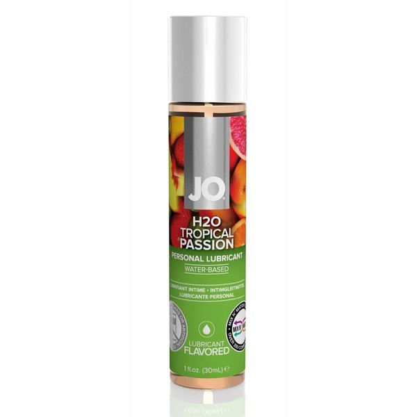 System jo h2o flavored lubricant - 1 oz tropical passion