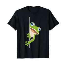 Cute Frog Design for Kids Girls Boys and Women T-Shirt
