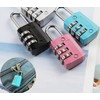 sDD Round Gym Locker Bag Luggage Lock Padlock 1 Piece 3ea