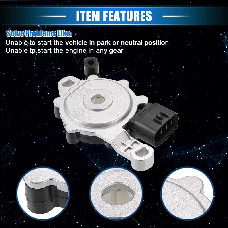 VekAuto Transmission Range Sensor Neutral Safety Multifunction Switch Compatible for