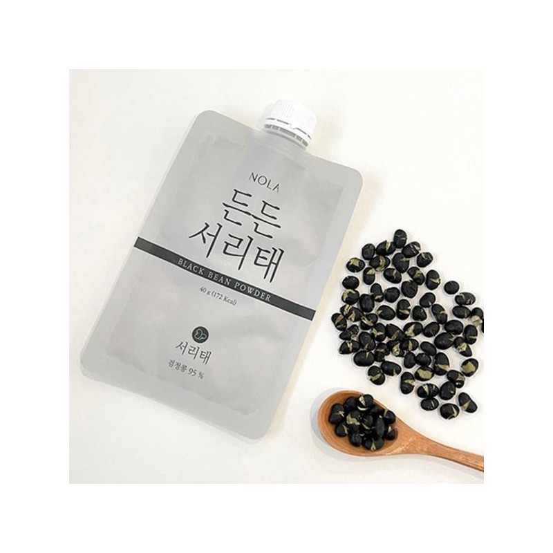 노라(NOLA) 든든 서리태 쉐이크(40g x 10EA) NOLA Hearty Black Soybean