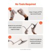 11 Inches Brass Shower Head Extension Arm Flexible Adjustable Angle