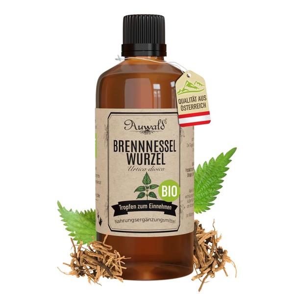 Auwald NEU! Auwald Brennnesselwurzel Tropfen BIO C Hochwertiger Auszug, Extrakt,