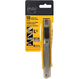 Snap-Off Utility Knife Snap-Off, 6 1/2 in L PK-2, Mfr: DWHT10038-2-A