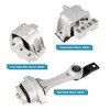 JDMON 3Pcs Engine Mount Trans Motor Kit Replacement for Volkswagen
