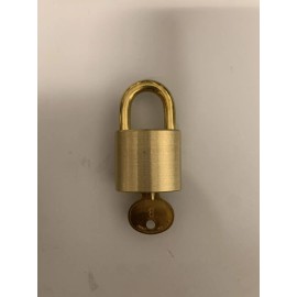New  Wilson Bohannan WB Padlock Brass Lock Heavy Duty w/ 2 KEYS