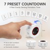 Exlliy Visual Countdown Timer 1,3,5,15,30,60,90 Minutes Preset, Desk Productivity Cube