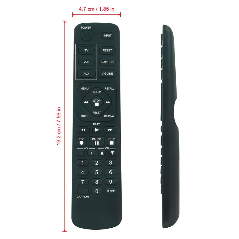 ECONTROLLY Universal Replace Remote Control Compatible with SANYO FXVS FXVR