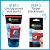 Garnier Pure Active 3-in-1 Charcoal Blackhead Mask Wash Scrub, 150