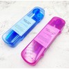 Kit de cuidado ortodóntico portátil para aparatos ortopédicos, cepillo interdental,