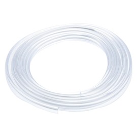 X AUTOHAUX 3mm 0.12" 2.5m 8.20ft Universal Skirt Side Glow Optic Fiber Cable Car Light Decoration Clear - Pack of 1