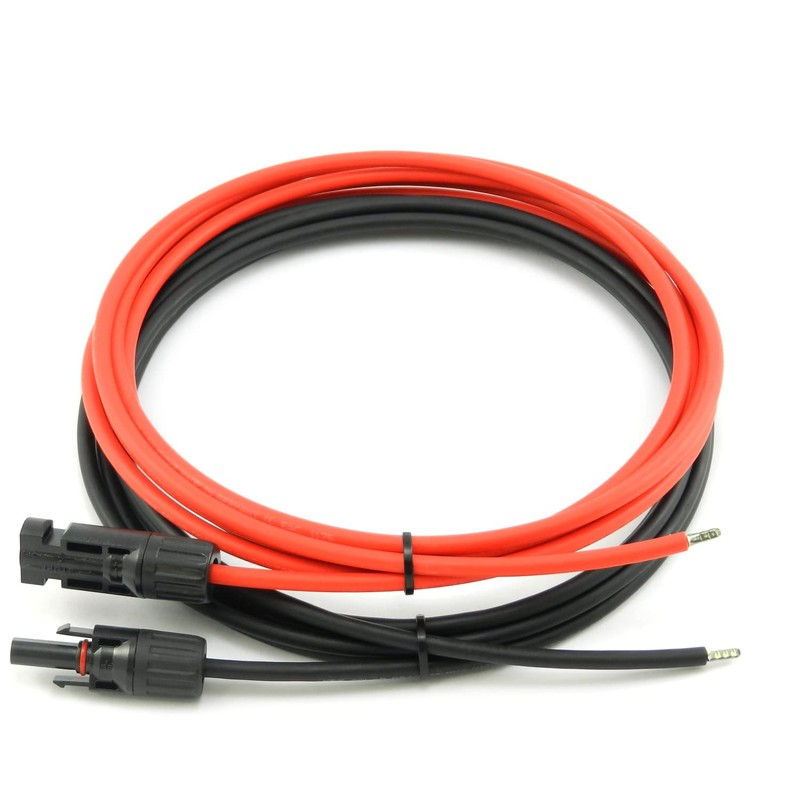 SOLARTRONICS Connection Cable for Charge Controller 6 mm² 1 m