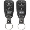 KeylessOption Keyless Entry Remote Control Car Key Fob Replacement for