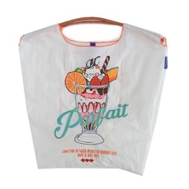 Ball & Chain 301029 Parfait Parfait White Shopping Bag, Eco Bag, Tote Bag, Genuine Product, Medium Size, White, white