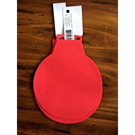 Creatology Foam Shapes Christmas Ornament 4pc 7" x 8.5" New