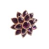 Fennco Styles Rhinestone Crystal Flower Napkin Rings Wedding Holiday Table