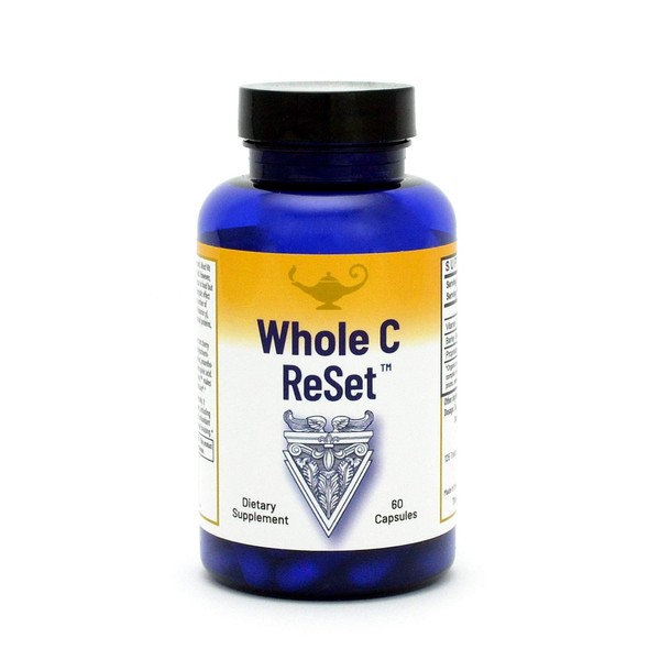 Whole C Reset, Proprietary Vita-C Fruit Blend, Premium Antioxidants, Bioflavonoids & Polyphenols, Organic, Vegan, Immune Support, 60 Capsules by Dr. Carolyn Dean
