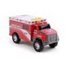 Mighty Fleet Toughest Minis 5" Tough Cab Ambulance Toy w/Lights