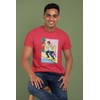 Pop Threads El Borracho Drunk Loteria Card T-Shirt for Fun