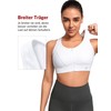 Yvette Sports Bra Beautiful Back Strong Hold Front Closure Large