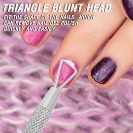 blume Nail Polish Remover Removes, Quickly & Easily, No Soaking or Wrapping,Cuticle Pusher & Nail Cuticle Pusher & Nail Polish Scraper