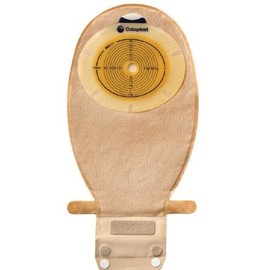 Pouch Ostomy Drain Pre Cut Flt - Item Number 15993 - 10 Each / Box - 1-1/4" (32 mm), Opaque