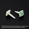 PATIKIL Sticky PCB Spacer, 24 Pcs Adhesive Standoffs 0.62" Supporting