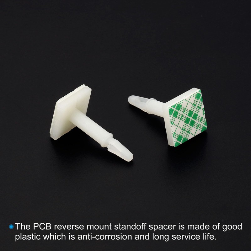 PATIKIL Sticky PCB Spacer, 24 Pcs Adhesive Standoffs 0.62" Supporting