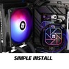 Thermalrlght Aqua Elite 120 V3 Liquid CPU Cooler, AIO Pump