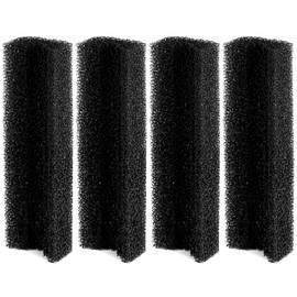 TARARIUM CTUV-H10F Aquarium Filter Sponge Replacement Filters 4 Pack CTUV-H10F-1800A