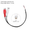 MECCANIXITY Speaker RCA Female Plug Jack to Bare Wire Open