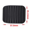 CANJPTON Brake or Clutch Pedal Pad Cover Compatible with Vauxhall